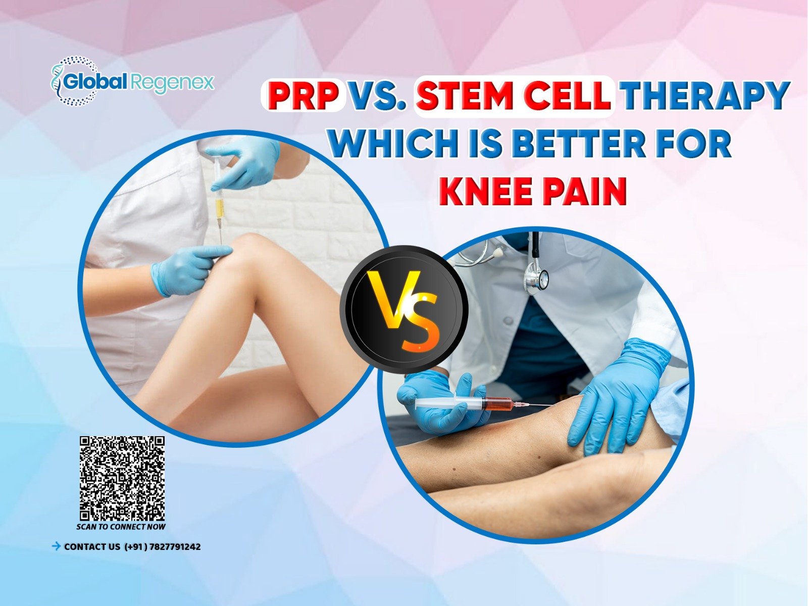 PRP vs. Stem Cell Therapy: Which Is Better for Knee Pain?