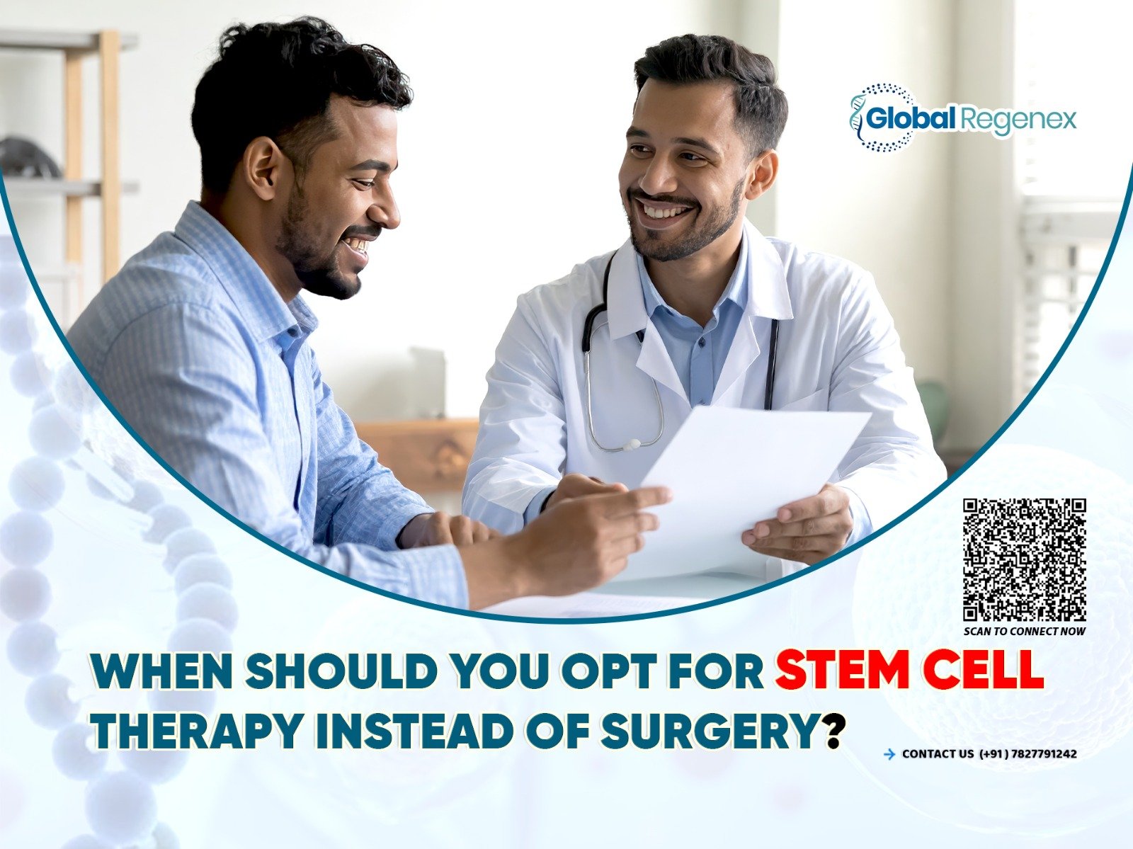When Should You Opt for Stem Cell Therapy Instead of Surgery?