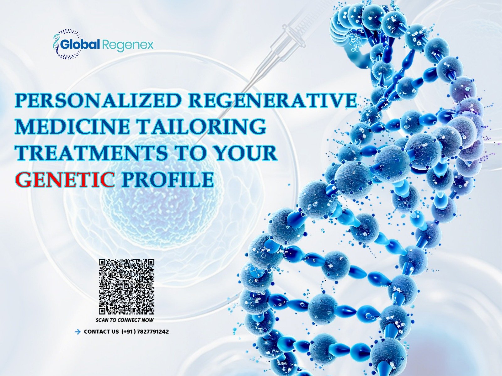 Personalized Regenerative Medicine: Tailoring Treatments to Your Genetic Profile